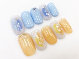 塗りかけアート