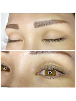 アイラッシュサロン イギー(iggy)/カーキ×アッシュパープル