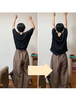 ハチヤBJJスタジオ(HACHIYA BJJ STUDIO)/タイマッサージビフォーアフター