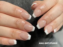 ネイルドットスタジオ 堺筋本町(NAIL DOT STUDIO)/バーチャルフレンチ
