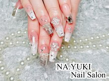 ナユキ 自由が丘店(NA.YUKI)/大人可愛いクリスマスネイル