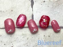 ネイルアンドまつげエクステ ブルーリーフ 四谷三丁目店(Blue Reef)/宝石ネイル