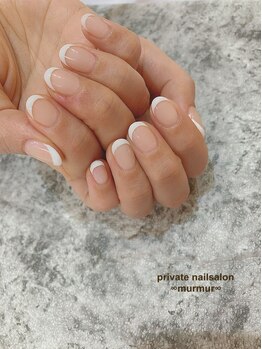 プライベート ネイルサロン マーマ(murmur)/フレンチネイル