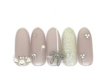 ネイルサロン ドゥ(Nail Salon Doux)/13番　2024冬デザインコンテスト