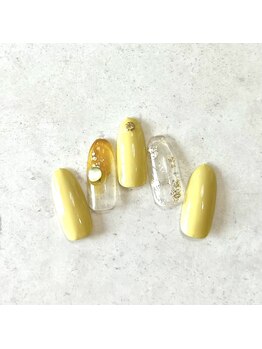 ミュナ(myuna)/春イエローネイル