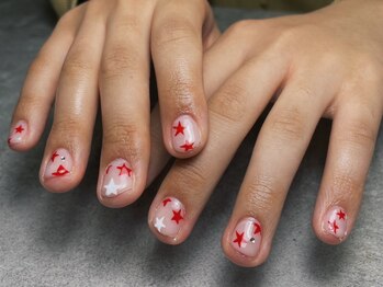 オムネイル 渋谷(HOMME NAIL)/持ち込みネイル ¥9.000