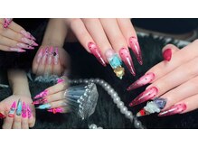 リナネイルサロン 池袋(Lina nail salon)の雰囲気（大人気の花ネイル♪【池袋/長さだし】）