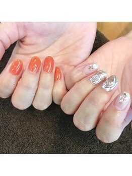 ギャンネイル(GAN NAIL)/アシンメトリーネイル