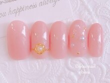 ビジュネイル(Bijou nail)/☆5980☆モンブランベージュ