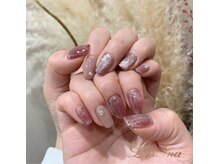 ルミナ 高崎店(Lumina)/ピンクマグネットネイル