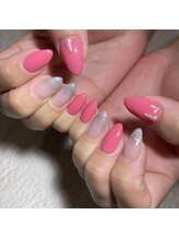 アリー ネイル スタジオ(Ary nail studio)/ワンカラー、ラメグラデーション