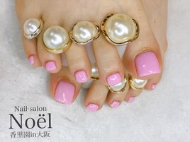FOOT＊パステルピンクワンカラー
