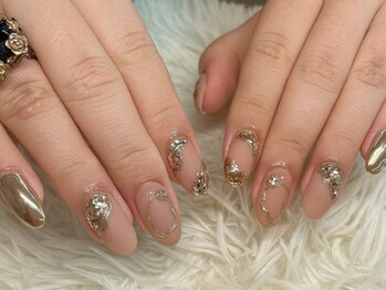 ソンリエ 青竹店(SONRiE)/ミラーアートネイル