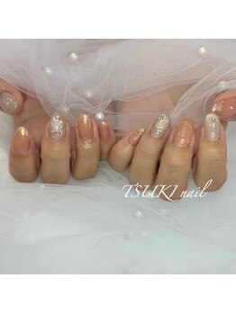 ツキネイル(TSUKI nail)/オーロラフレンチ