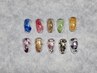 【初回オフ無料】Hand｜ホイル/インク/金箔ネイル