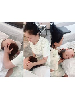 ヘッドスパで癒されたい