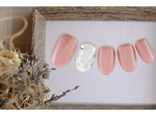 FASTNAIL松戸駅西口店【パラジェル/ジェルネイル専門/定額/マグネット/フットネイル】/ワンホンネイル　お花【11335】