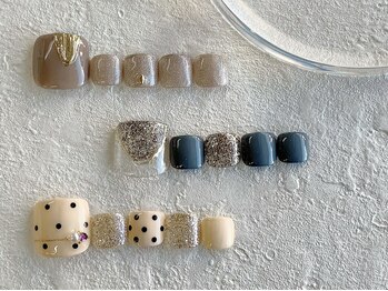 キャンアイドレッシー 深谷店(Can I Dressy)/【foot】定額デザイン¥4,800-