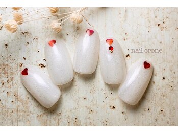 ネイルクローネ(nail crone)/ハートホロネイル