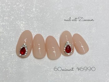 ネイルアート ジマー/60minartコース¥6990