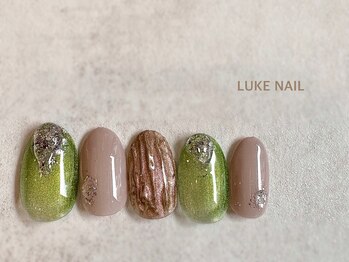 ルークネイル 恵比寿店(LUKE NAIL)/マグネットニュアンス 夏秋