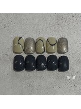 ヌフ(neuf)/アシメデザイン（オフ込）