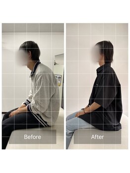 ナオル整体 池袋院(NAORU整体)/デスクワーク姿勢の変化♪