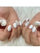 ニコネイル 中野店(NICO NAIL)/ALL White ^ ^