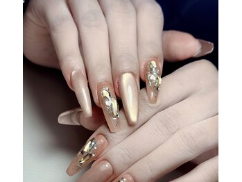ヘブン ネイル 鶯谷(HEAVEN Nail)/ストーンアートネイル