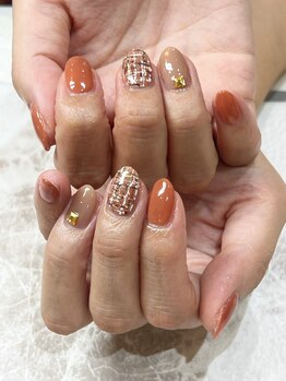 ツイードネイル