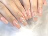【美爪長さ出し】ジェルチップちゅるんワンカラー¥9,900