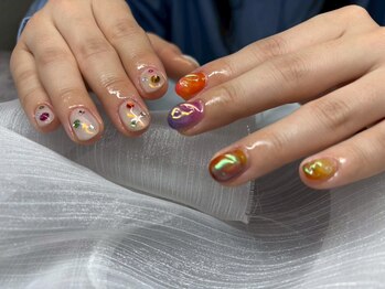 merak 大阪難波 [パラジェル/フィルイン/マグネット/ジェルネイル/長さだし］/難波長さだし/大国町長さだし