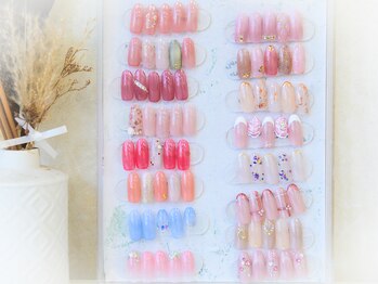 サロン ド ラグジュの写真/≪ハンドorフット定額≫新作ネイルデザインを多数ご用意◎綺麗に整った指先で毎日を楽しく輝かせる♪