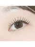 【初回オフ無料】アイシャンプー付きフラットラッシュ140本(ブラウン＋500円)