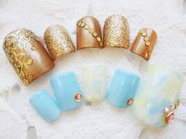 FOOT☆幅広選べるアート¥7040～