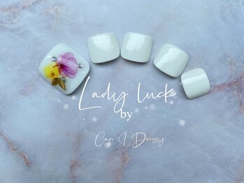 レディラック バイ キャンアイドレッシー(Lady Luck by Can I Dressy)/2021☆フットネイル