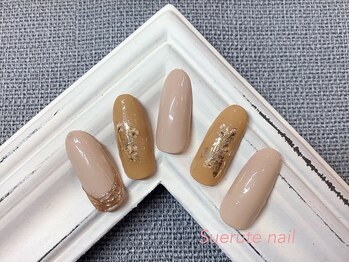 スエルテ ネイルサロン 北千住店/ホイルニュアンスネイル ¥7000