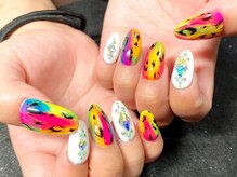 スーン(S∞N)/蛍光★レオパード柄　