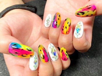 スーン(S∞N)/蛍光★レオパード柄　