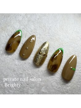 プライベートブライティ(Brighty)/秋冬ネイル