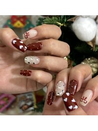 クリスマスネイル