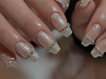 アイネイルズ 天神今泉店(I-nails)/【sana.i】キラキラワンホン
