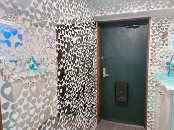 ドールネイル 札幌店(Doll Nail)/ハートがたくさんの玄関です(^^)