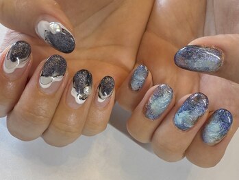 ちぐはぐネイル