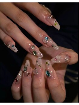 ヘブン ネイル 鶯谷(HEAVEN Nail)/ストーンアートネイル