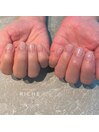 パラジェルを使用した自爪育成