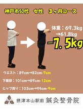摂津本山駅前鍼灸整骨院/特に辛さもなくダイエット成功！