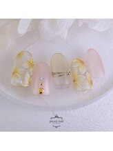 ピオニーネイル(peony nail)/プルメリア