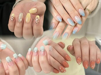 アバネイル 名駅店(AVA NAIL)の写真/イベントや特別な日にも♪思わず写真に残したくなる華やかな指先を叶えます◎
