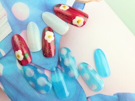 春夏　ニュアンス　和柄